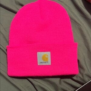 Carhartt Neon Pink Knit Hat